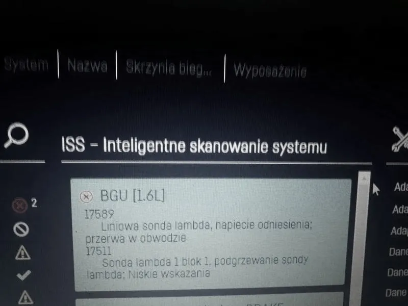 Błąd p1641: szybka diagnoza i naprawa bez zgadywania
