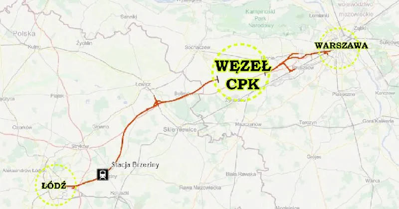 Czas przejazdu Łódź Warszawa