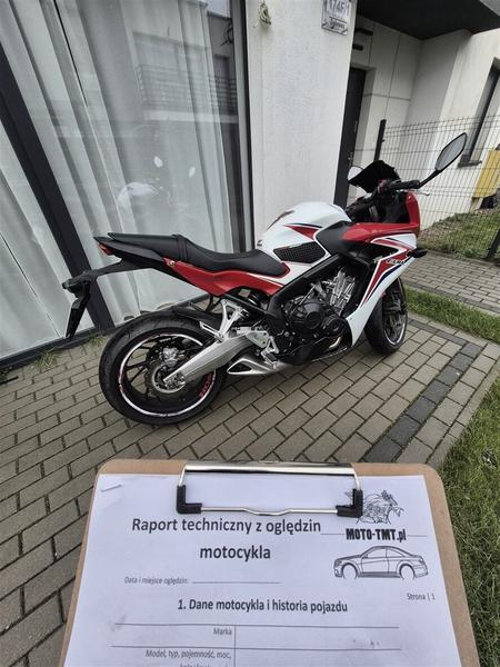 Sprawdzanie motocykla przed zakupem